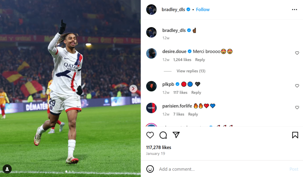 Bradley Barcola Âge