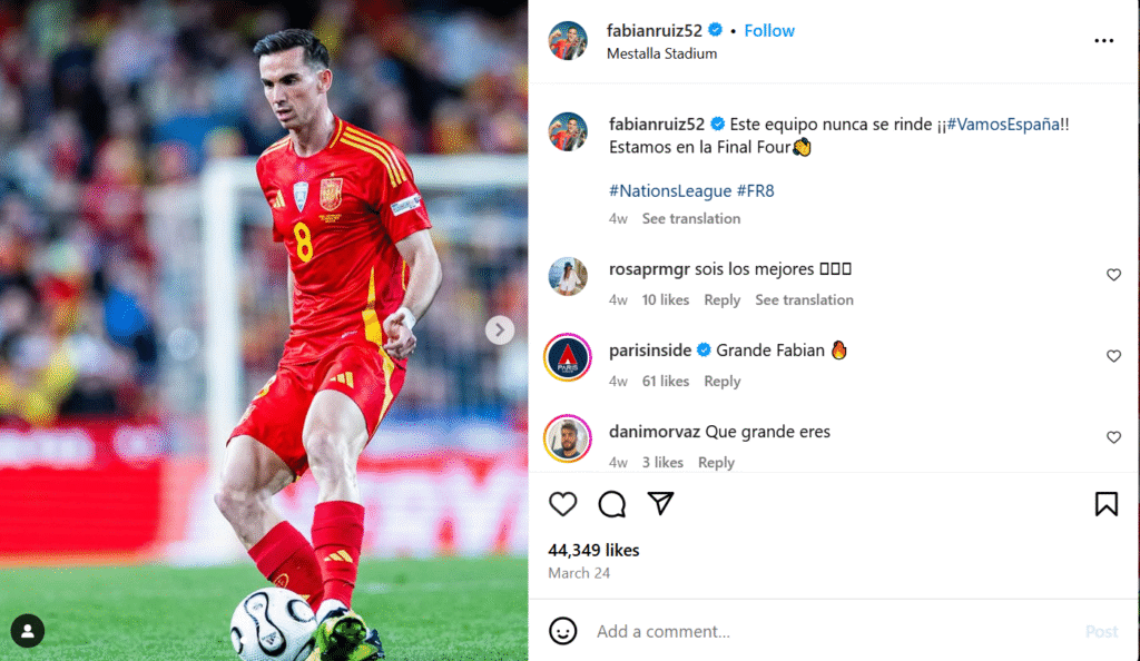 Fabian Ruiz Salaire