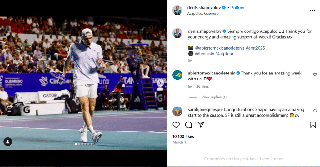 Denis Shapovalov Âge