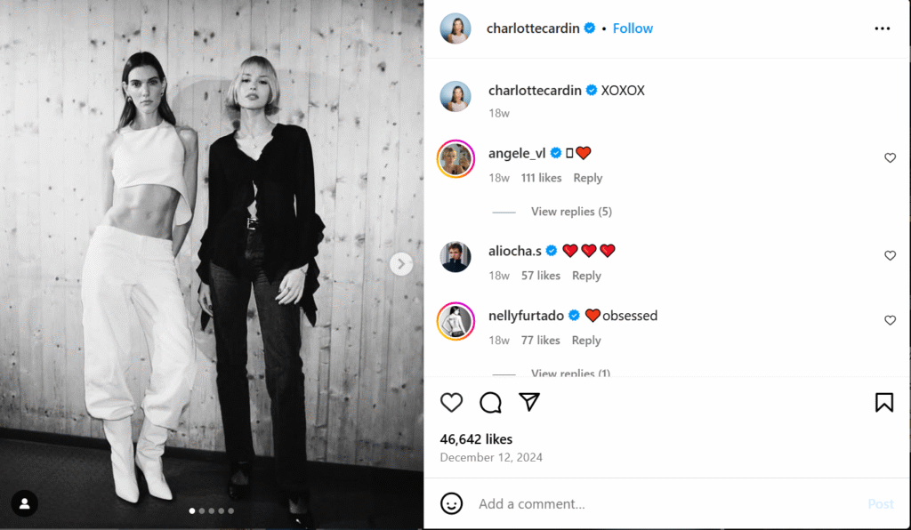 Charlotte Cardin Compagnon