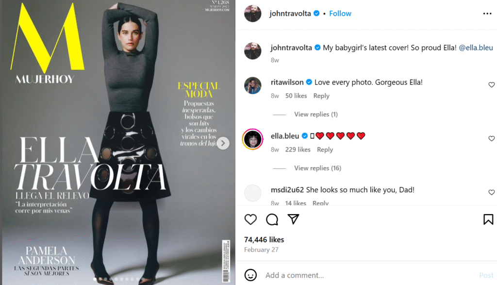 John Travolta Enfants