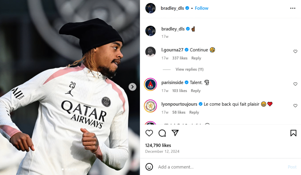 Bradley Barcola Âge