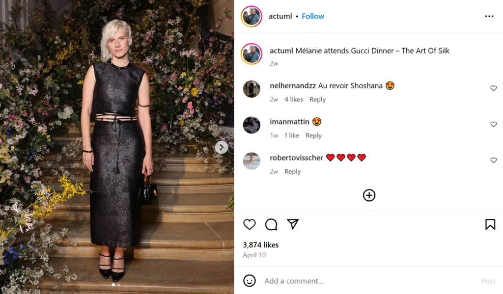 Melanie Laurent Compagnon