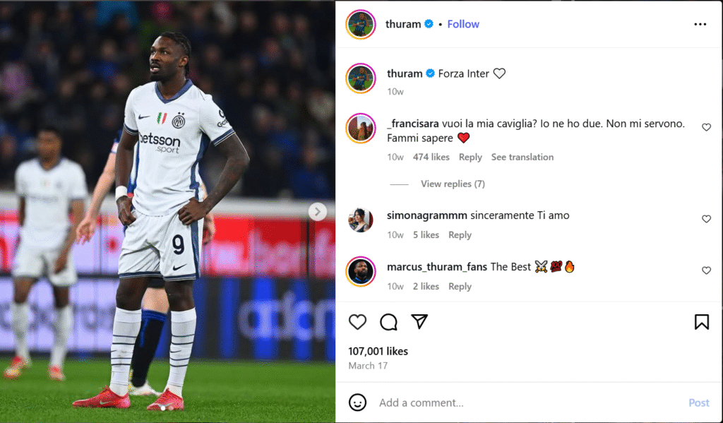 Marcus Thuram Réalisations Marcus Thuram Réalisations