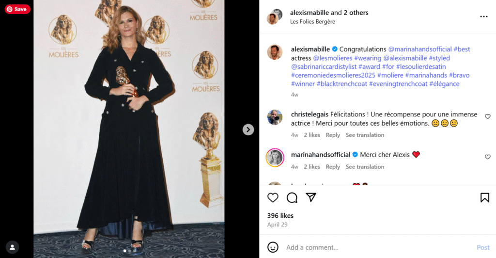 Marina Hands Acteur Marina Hands Acteur