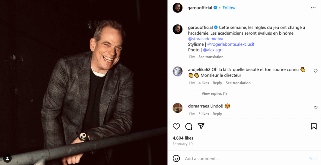 Garou Chanteur Garou Chanteur