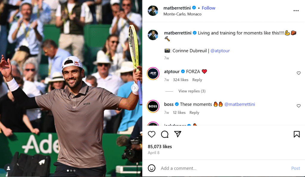 Matteo Berrettini Acteur Matteo Berrettini Acteur