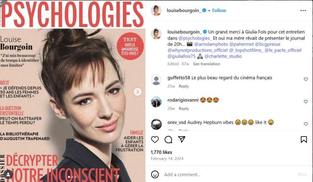 Louise Bourgoin Acteur Louise Bourgoin Acteur