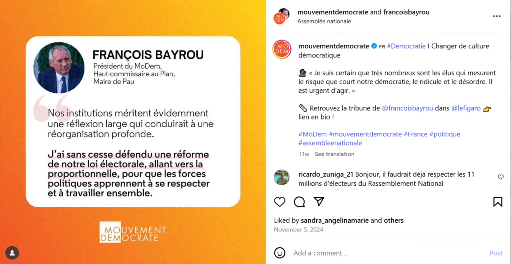 François Bayrou femme