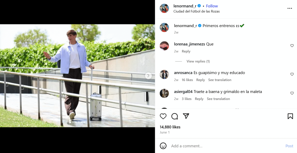 Robin Le Normand parents