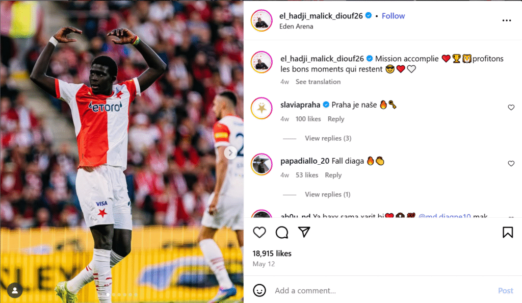 El Hadji Malick Diouf âge