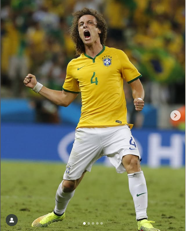 David Luiz femme