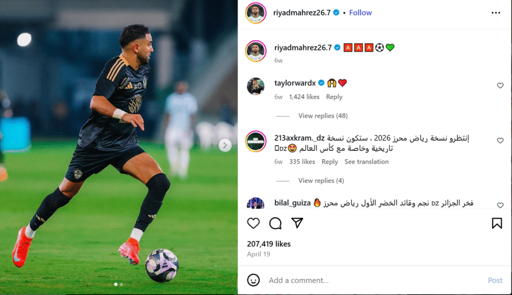 Riyad Mahrez Réalisations Riyad Mahrez Réalisations