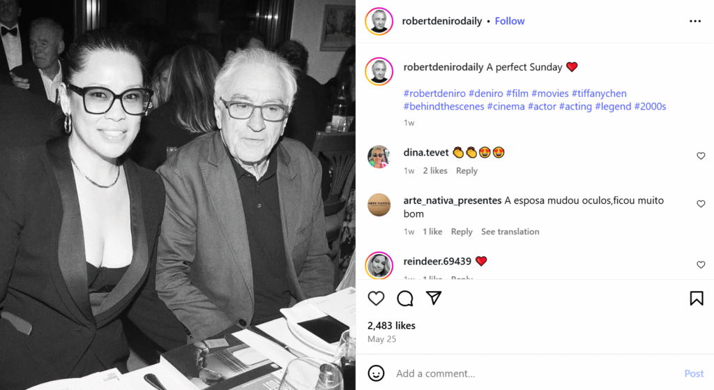 Robert De Niro Descendance Robert De Niro Descendance