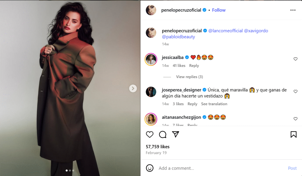 Penelope Cruz Acteur