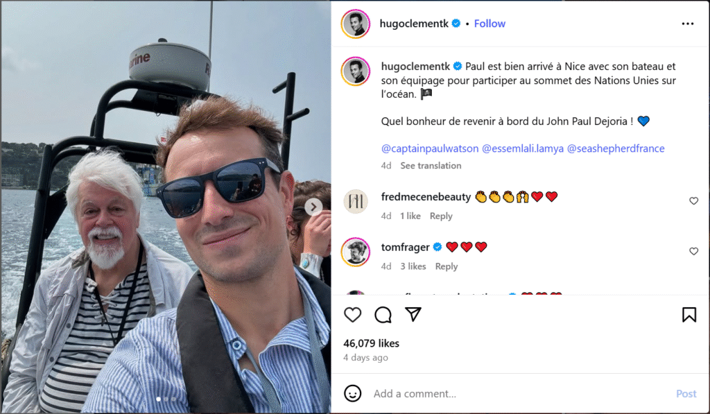 Hugo Clément compagne Hugo Clément compagne