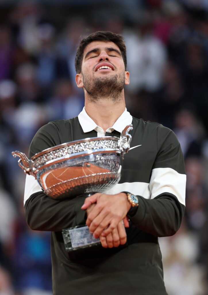 Carlos Alcaraz à Wimbledon