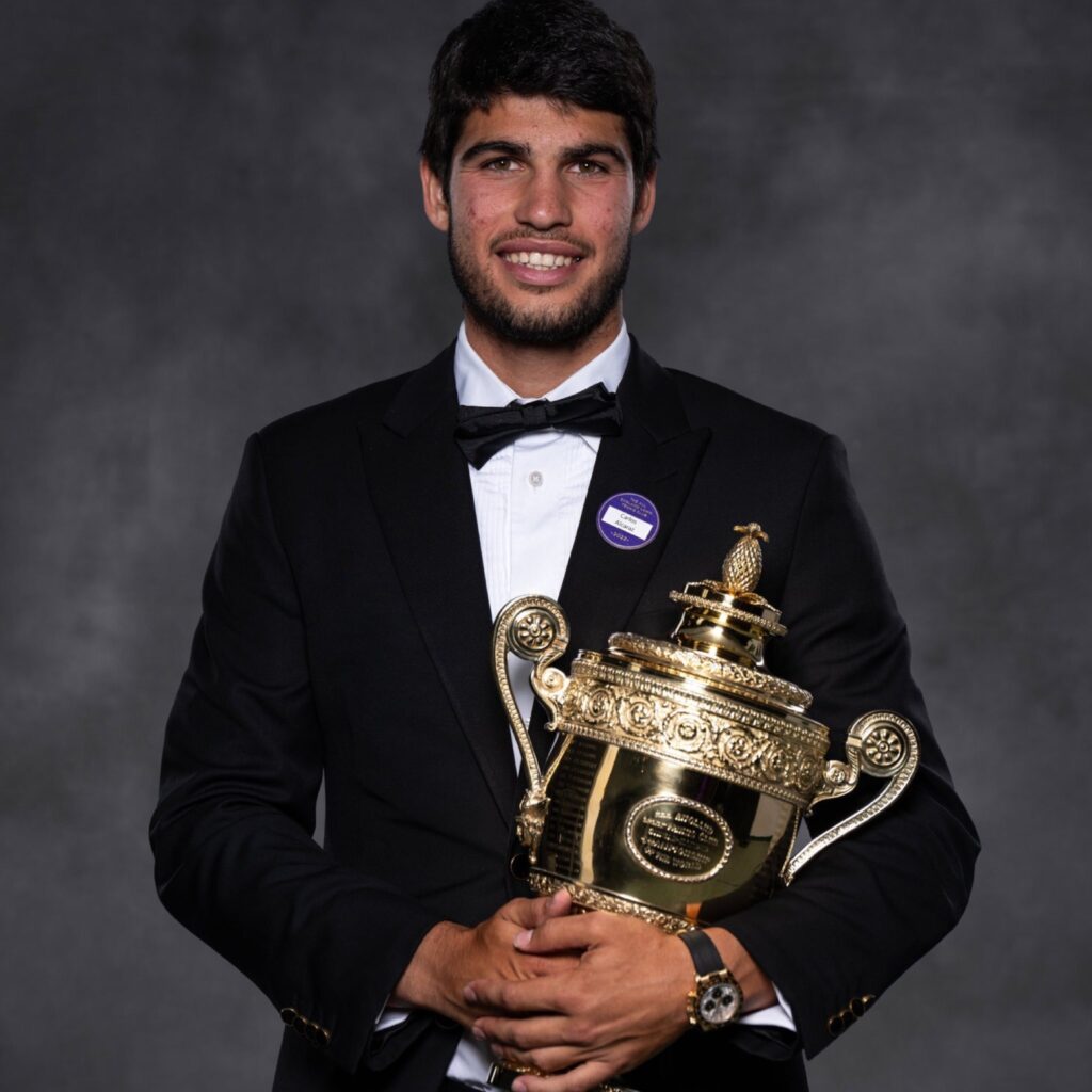 Carlos Alcaraz à Wimbledon