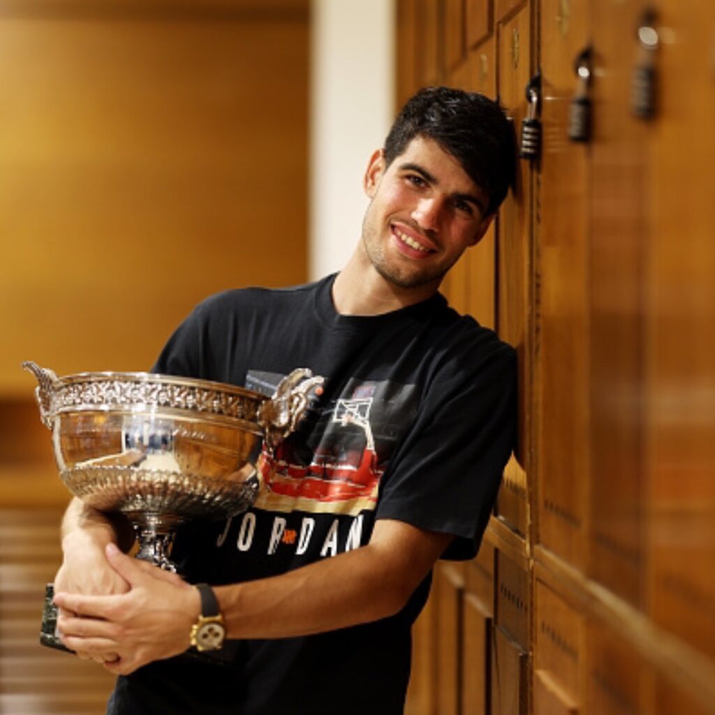 Carlos Alcaraz à Wimbledon