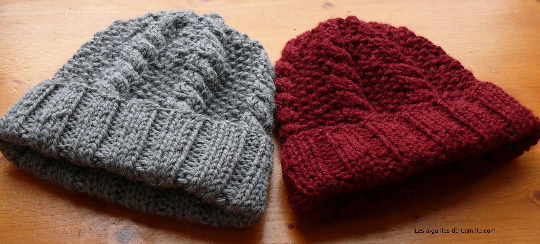 Modèle Bonnet Tricot Femme Gratuit À Télécharger