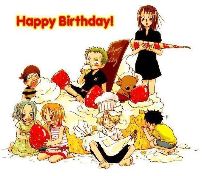 Anniversaire Personnage One Piece