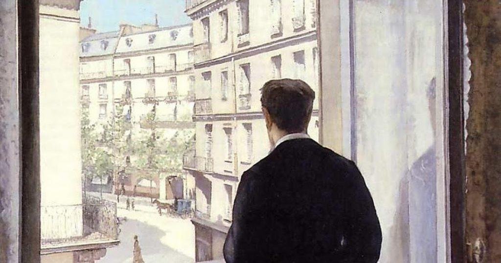 Caillebotte Jeune Homme À La Fenêtre