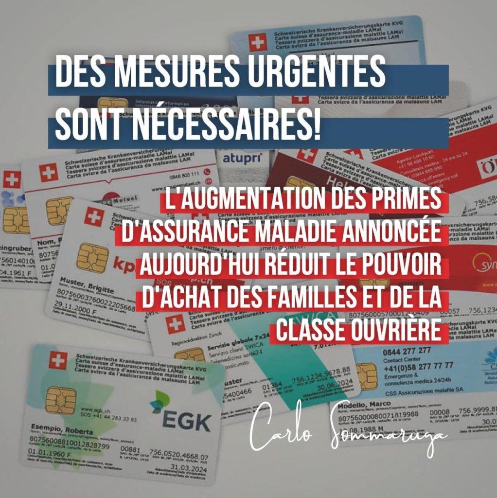 Augmentation Assurance Maladie 2023