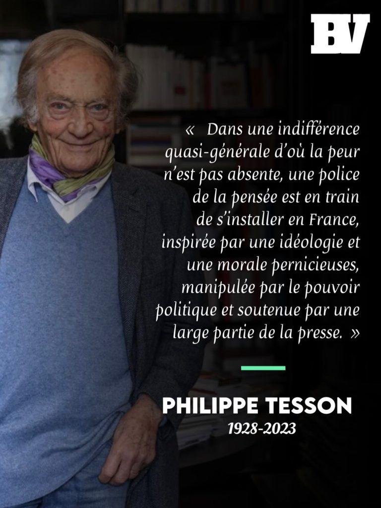 Philippe Tesson Mort