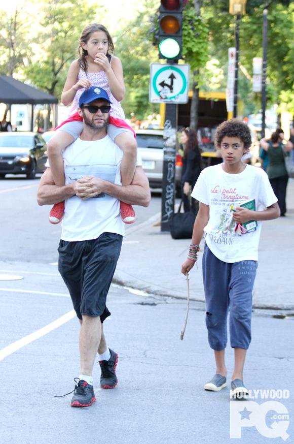 Hugh Jackman Enfants