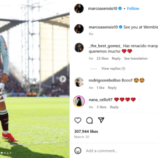 Marco Asensio Femme