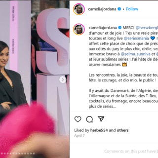 Camelia Jordana (Camélia Jordana) Compagnon