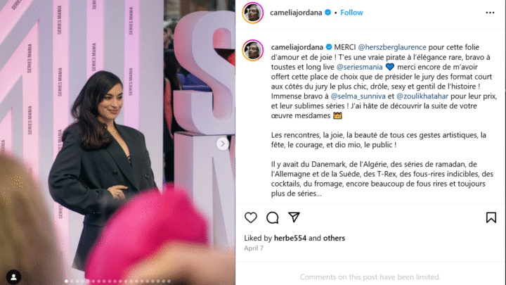 Camelia Jordana (Camélia Jordana) Compagnon