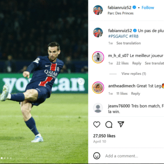 Fabian Ruiz Salaire