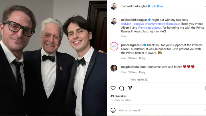 Michael Douglas Femme