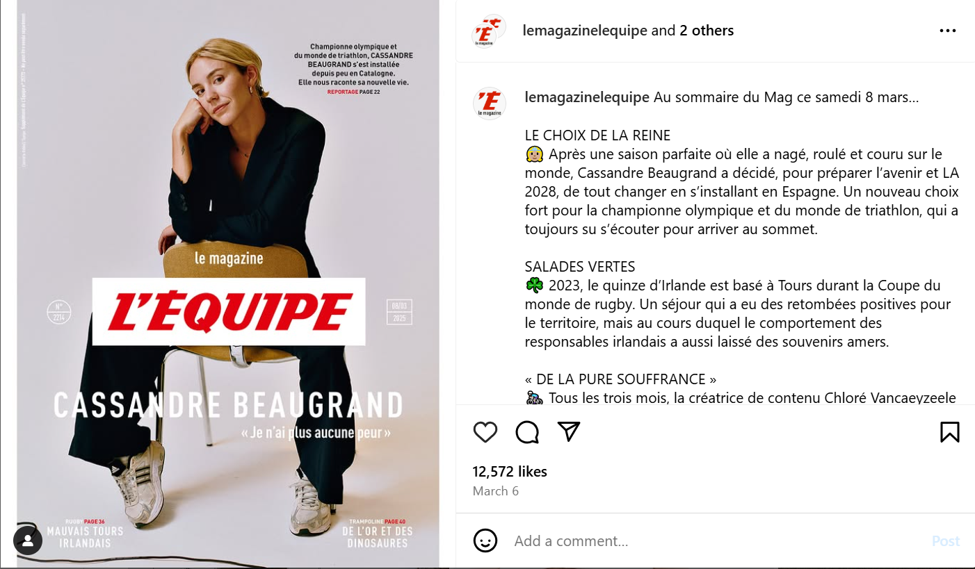 Cassandre Beaugrand Âge