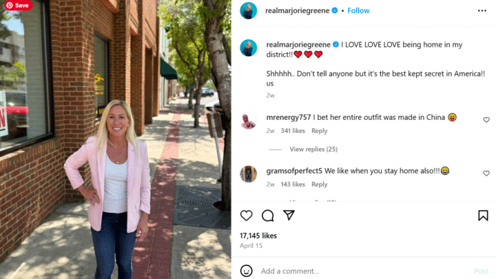 Marjorie Taylor Greene Âge