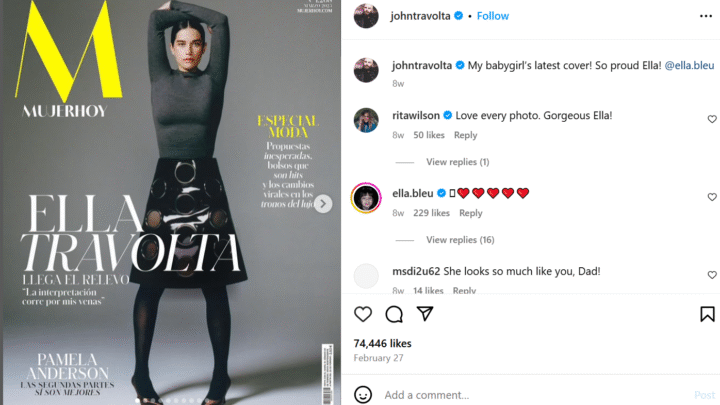 John Travolta Enfants