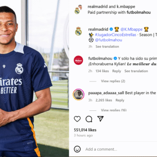 Kylian Mbappé Réalisations
