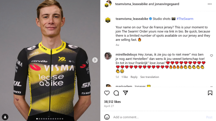 Jonas Vingegaard Réalisations