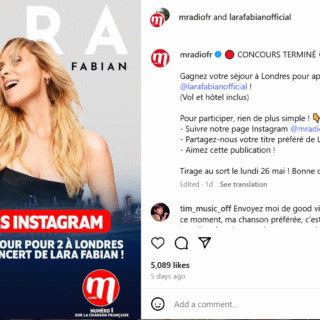 Lara Fabian Chanteur
