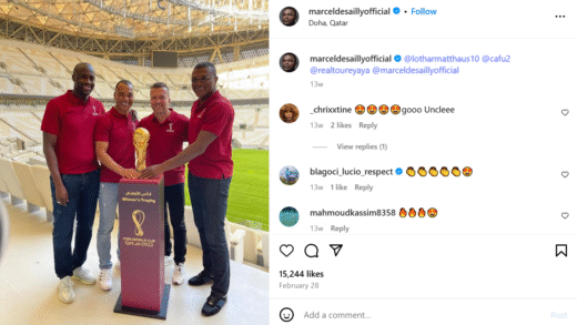 Marcel Desailly Réalisations