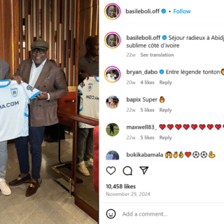 Basile Boli Réalisations