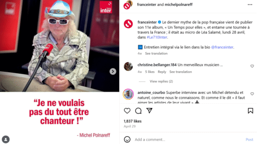 Michel Polnareff Chanteur