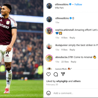 Ollie Watkins Salaire