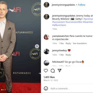 Jeremy Strong Acteur