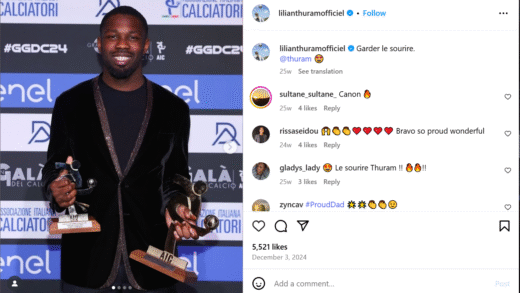 Lilian Thuram Réalisations