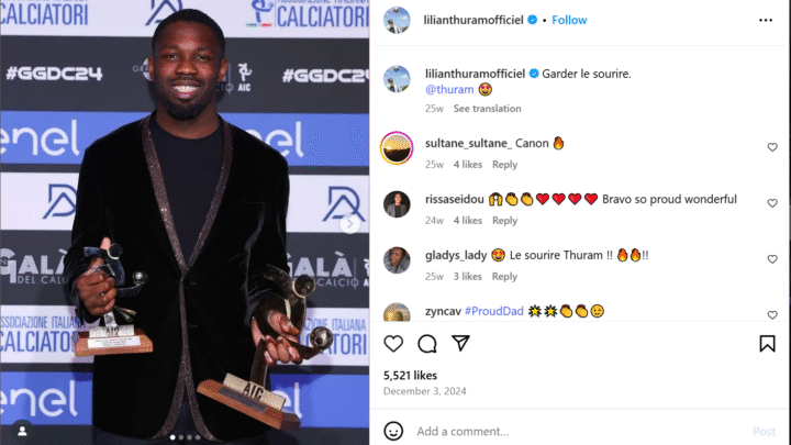 Lilian Thuram Réalisations