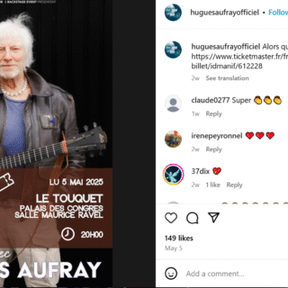 Hugues Aufray Chanteur