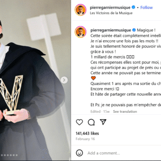 Pierre Garnier Chanteur