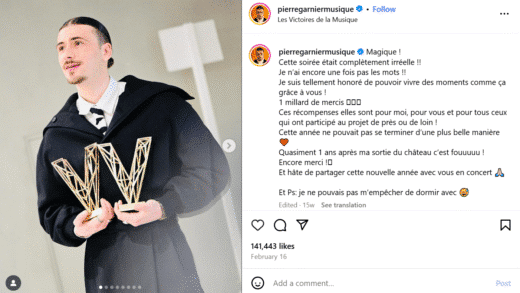 Pierre Garnier Chanteur